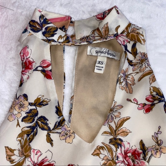 Speechless Dress Floral print Sleeveless XS - Picture 5 of 5